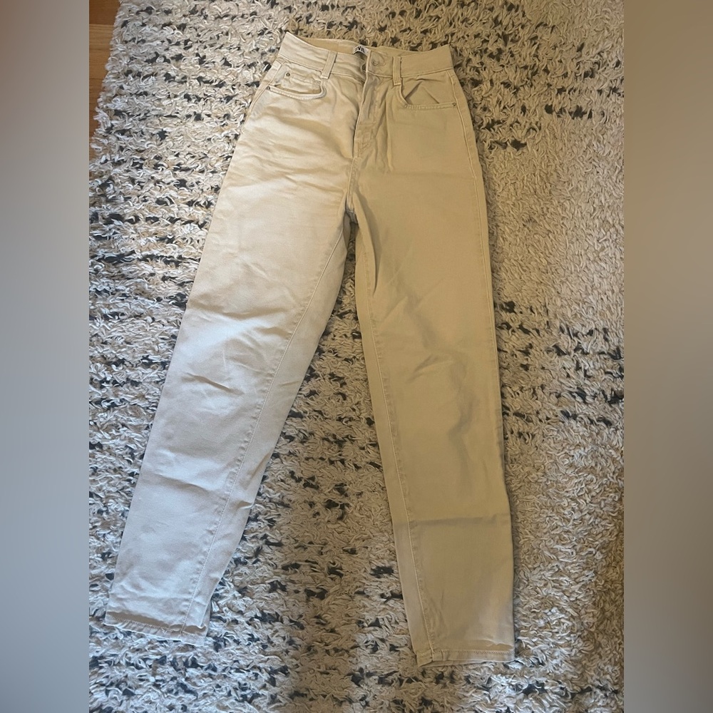 Zara Light Beige denim